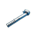 Miniatyrbilde 4 av 4: Motorsykkel 48 mm vinklet eksoslyddemper Innlegg Baffel kan bøye Db Killer Lyddemper