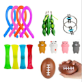 Miniatyrbild 4 av 5: Fidgetleksaker, stressbollar, gropar, bönor och andra flerfärgade blindbox-set (Blindbox 30 st)