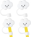 #4 Halmhetter, Støvtette halmhetter, Søte halmhetter, Gjenbrukbare_tfrf