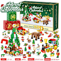 Miniatyrbillede 2 af 3: Byggeklodser Julekalender Blind Box Nedtælling 24 Ruter Børn DIY Bil Dinosaur Byggeklodser Hånddrevet Blind Box ST-18【2024 ny model】 ST-18【2024 new model】