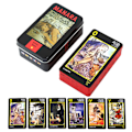 Miniatyrbilde 3 av 5: Iron Box Manara Oracle Card Tarot Fate Divination Deck Party Bo Flerfarget one size