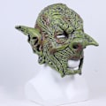 Miniatyrbilde 2 av 2: Goblinmaske - Ond Orc-maske - Skummel Nisse-maske - SQBB