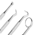 Miniatyrbilde 4 av 5: Tandhygienesett for fjerning av plakk og tannstein Tannblekingssett med tannlegespeil Tandrengjøring Tannsten 4p Sett (4p) szq