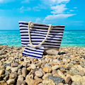 Miniatyrbild 10 av 10: Strandväska / Beach Bag - Picknickväska - Väska för stranden