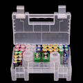 Miniatyrbild 3 av 5: Plast batterilåda förvaringsväska Case Organizer för AA AAA C one size