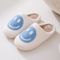 Miniatyrbillede 2 af 3: Smiley Face Tofflor Dam Smile Tofflor Blå 36-37