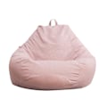 Miniatyrbild 1 av 2: Inomhus/Utomhus Vuxen Beanbag Gaming Stol Extra Stor Beanbag Överdrag Rosa Pink XL