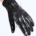 Pikkukuva 5 / 5: Vinterfiskehandskar 2 Finger Flip Vattent?t vindt?t Cyclin Black M