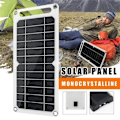 Miniatyrbild 1 av 5: 6V Hög Effekt USB Solpanel Utomhus Vattentät