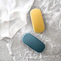 Miniatyrbillede 5 af 5: Blød tøjborste, vaskebørste, 3 dele farverig håndholdt rengøringsbørste til tøj, sko, tæppe, køkkenvask, badekar (gul, rød,