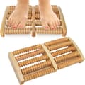 Fotmassagerulle i trä - Lindra fotsmärta 400