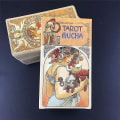 Pikkukuva 4 / 5: Tarot Mucha Tarot-kort Lautapeli Korttipakka Perheille Pelikortit 52kpl Ts12 zdq
