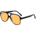 Pikkukuva 2 / 5: Klassiska Vintage Aviator Aurinkolasit Naisille Miehille Suuri Kehys Retro 70-luvun Aurinkolasit