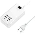 USB-C, 6-portars USB-laddare, 2 USB-C-portar + 4 USB-A-portar, multi-U_tfrf