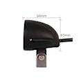 Miniatyrbild 2 av 5: Led 10w mini Spot 3D lins 12 - 24V arbetsljus , fyrhjuling mm Svart