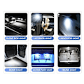 Miniatyrbild 3 av 6: canbus c5w 36mm Led 400 lumen 6000K 2-pack festoon c10w Vit