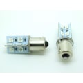 Miniatyrbild 3 av 7: Ba15s Röd r5w canbus r10w Led med 16st 5050smd 2-pack Silvergrå