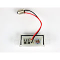 Miniatyrbild 4 av 5: Volvo 745 765 945 965 skyltbelysning styling nummerplåt led