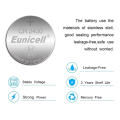 Miniatyrbild 2 av 2: CR2430 2-pack Lithium batteri CR 2430 3V Eunicell batterier .