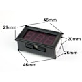 Miniatyrbild 4 av 6: Amperemätare 0-100A DC Digital grön lcd med shunt
