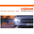 Miniatyrbild 3 av 4: Osram D3S 35W 4300k XENARC Original xenon lampor 2-pack Metall utseende