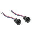 Miniatyrbild 1 av 3: T25 3157 p27/7w py27/7w xenon / led / halogen kontakter / sockel Svart