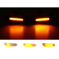 Miniatyrbild 2 av 2: Led dynamisk blinkers BMW E90 E83 E46 E60 E81 styling 2-pack Svart