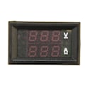 Miniatyrbild 6 av 6: Voltmätare + Amperemätare 0-33V + 0-10A DC Digital lcd display Svart