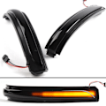Miniatyrbild 2 av 3: Led dynamisk blinkers Mercedes W169 A klass W245 B klass Svart