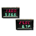 Miniatyrbild 1 av 9: 4 in 1 Volt + Amp + Temp + Watt 0-33V + 0-10A DC Digital lcd
