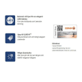 Miniatyrbild 2 av 4: Osram HB4 COOL BLUE BOOST 5000k halogen lampor 12v DC 9006 Metall utseende