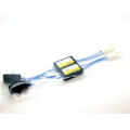Miniatyrbild 4 av 4: T10 w5w motstånd problemlösare canbus 3W för ledlampor 2-pack. Svart