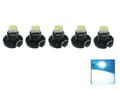 T4.2 T4 Neo Wedge med isblå LED-chip, instrumentbelysning,  5-pack Is-blåa 5-pack