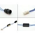 Miniatyrbild 2 av 4: T10 w5w motstånd problemlösare canbus 3W för ledlampor 2-pack. Svart