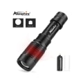 Miniatyrbild 6 av 7: Led ficklampa 1x XM-L T6 led 1000 Lumen Zoom Svart