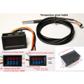 Miniatyrbild 5 av 9: 4 in 1 Volt + Amp + Temp + Watt 0-33V + 0-10A DC Digital lcd