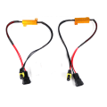 Miniatyrbild 1 av 3: Motstånd H8 H9 H11 50W 6 8 Ohm för ledlampor xenon canbus Svart