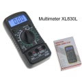 Miniatyrbild 1 av 5: Multimeter XL830L för mätning av spänning , motstånd , volt mm Svart