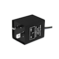 Miniatyrbild 2 av 2: Blinkers led 2-pin relä m tickljud för tex. USA bil blinkers MC Svart