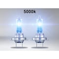 Miniatyrbild 3 av 5: Osram H7 +100% COOL BLUE 5000k halogen lampor 12v DC PGJ19-2 Metall utseende
