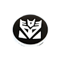 Miniatyrbild 3 av 4: Transformers Decepticons Centrumkåpor 60mm styling 4-pack