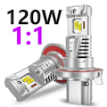 Miniatyrbild 5 av 7: H13 Led halvljus + helljus 8500 lum 60w CSP chip 6000k kit