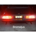 Miniatyrbild 6 av 6: Ba15s Röd p21w 1156 Led med 33st 2835smd 2-pack bromsljus Röd