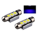 Miniatyrbild 1 av 5: C5W Canbus 39mm blå Led spollampor SV8.5 39mm Blå 2-pack