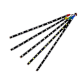 Miniatyrbild 4 av 5: Led slinga 2-pack 30cm blå  ledstripe ledslinga styling Blå 2-pack