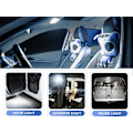 Miniatyrbild 2 av 6: EINPARTS T10 W5W Canbus LED, 60 lumen, Xenonlook, 6000K. grå