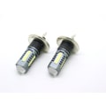 Miniatyrbild 7 av 7: H1 Dimljus 500 lumen led 6000K P14.5s  2-pack Silvergrå