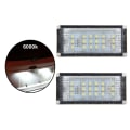 Miniatyrbild 1 av 4: BMW E46 2004 - 2006 2D Led skyltbelysning 6000k styling