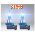 Miniatyrbild 3 av 5: Osram H11 +100% COOL BLUE 5000k halogen lampor 12v DC PGJ19-2 Metall utseende