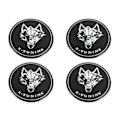 Miniatyrbild 1 av 2: Varg hjulnav emblem till fälgar o centrumkåpor 4-pack styling